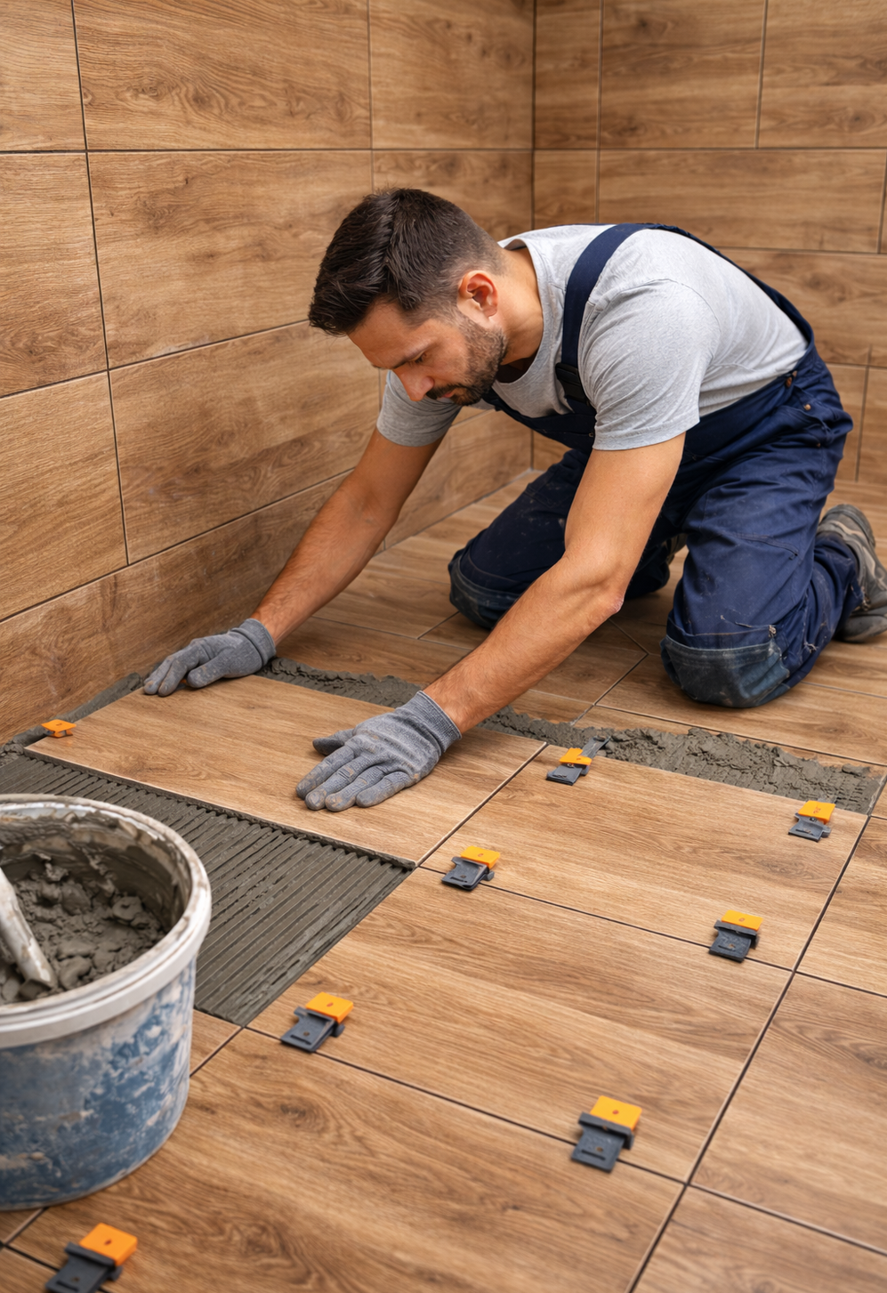 Укладка керамической плитки от 1700 ₽/м²